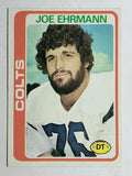 1978 Topps #398 Joe Ehrmann (EXMT)