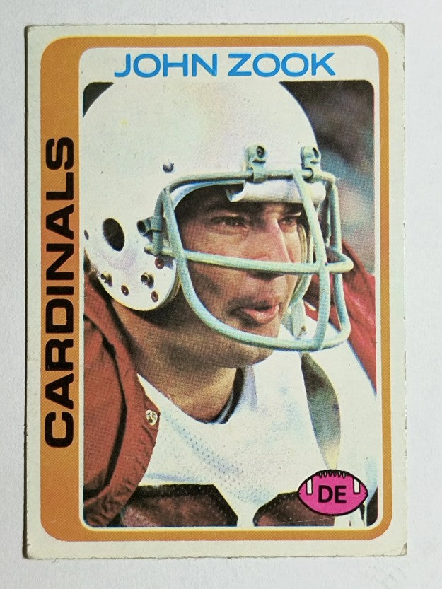 1978 Topps #444 John Zook (GOOD)