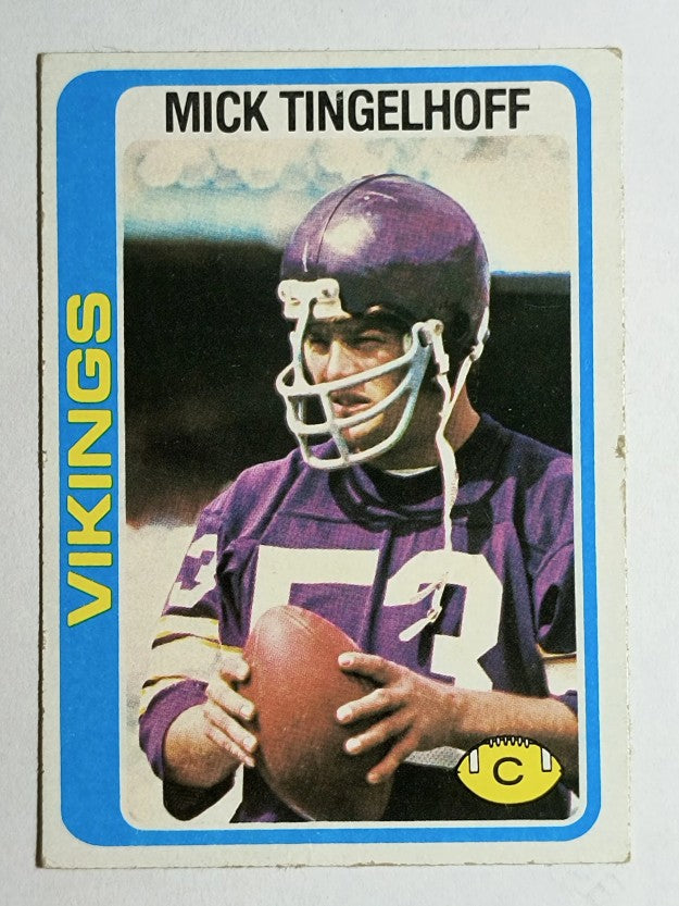 1978 Topps #451 Mick Tingelhoff (VGEX)