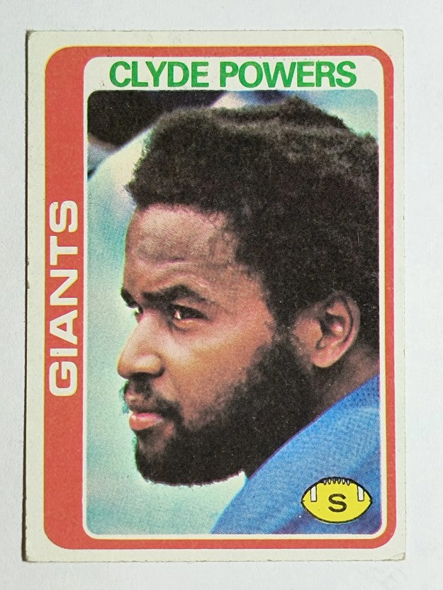 1978 Topps #452 Clyde Powers (EX)