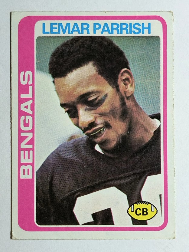 1978 Topps #455 Lemar Parrish (VGEX)