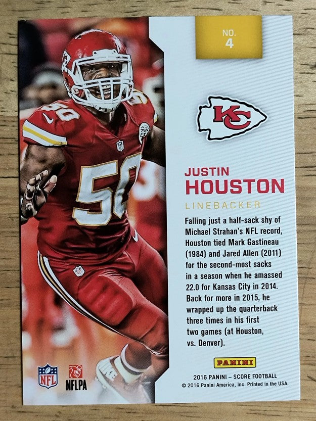 2016 Score Sack Attack #4 Justin Houston