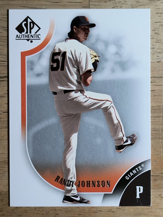 2009 SP Authentic #65 Randy Johnson