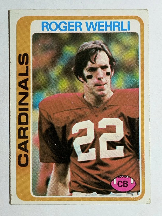 1978 Topps #464 Roger Wehrli (VGEX)