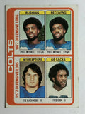 1978 Topps #502 Colts TL/Lydell Mitchell/Lyle Blackwood/Fred Cook (VG)
