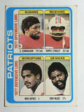 1978 Topps #516 Patriots TL/Sam Cunningham/Darryl Stingley/Mike Haynes (GOOD)