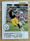 2016 Score Toe the Line #1 Antonio Brown