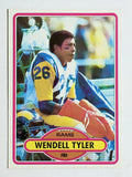 1980 Topps #273 Wendell Tyler RC (NM)