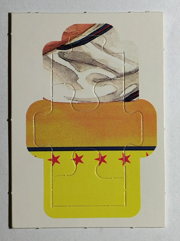 1989 Donruss Warren Spahn Puzzle #28 Spahn Puzzle 28-30