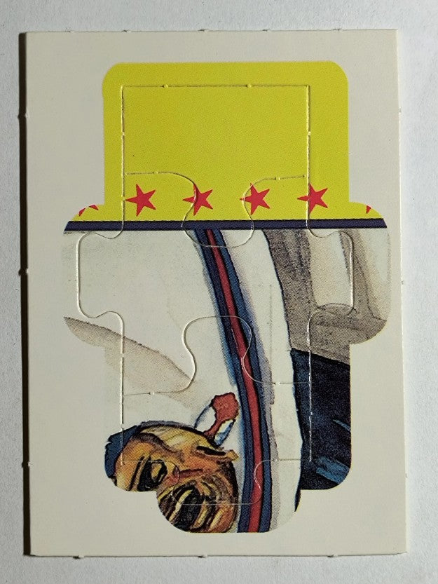 1989 Donruss Warren Spahn Puzzle #52 Spahn Puzzle 52-54