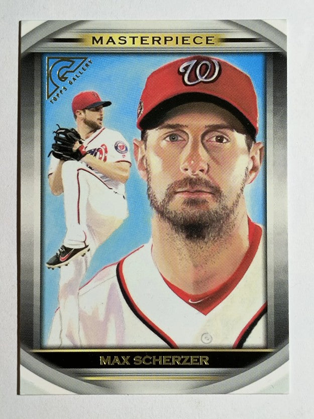 2019 Topps Gallery Masterpiece #MP30 Max Scherzer