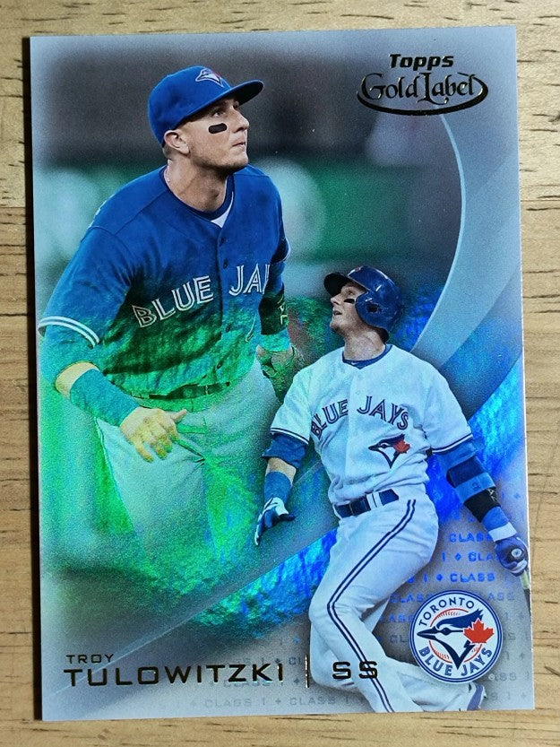 2016 Topps Gold Label Class 1 #12 Troy Tulowitzki