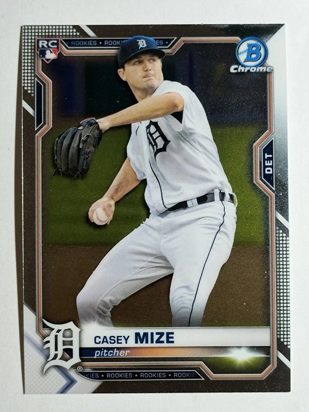 2021 Bowman Chrome #9 Casey Mize RC