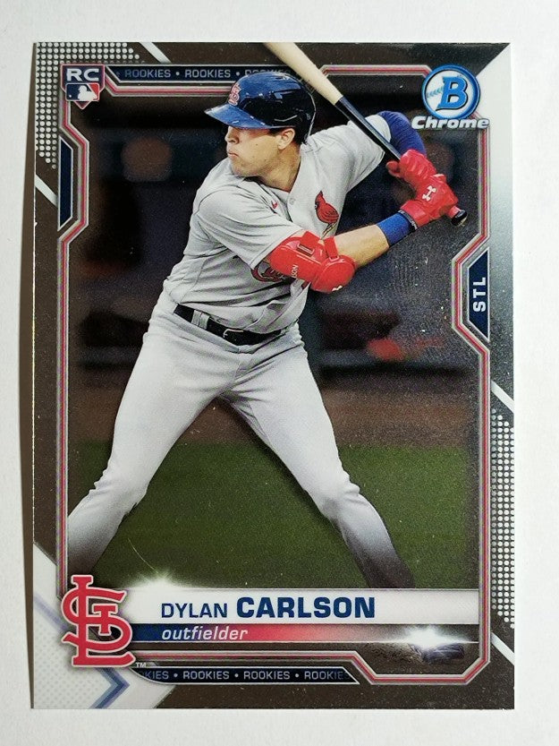 2021 Bowman Chrome #45 Dylan Carlson RC