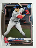 2021 Bowman Chrome #45 Dylan Carlson RC