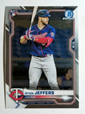 2021 Bowman Chrome #56 Ryan Jeffers RC