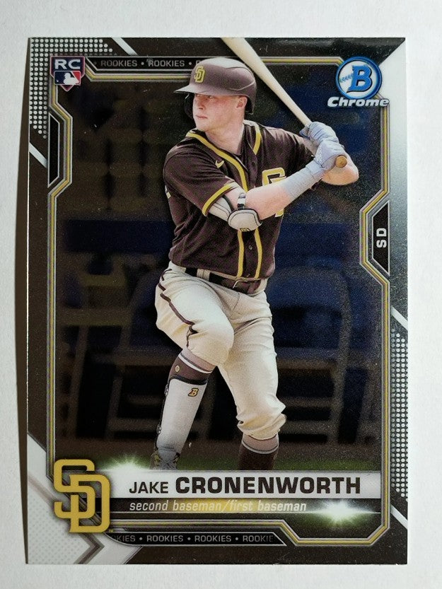 2021 Bowman Chrome #68 Jake Cronenworth RC