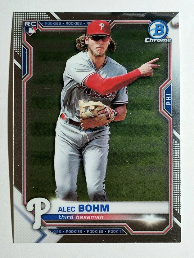 2021 Bowman Chrome #94 Alec Bohm RC (NM)