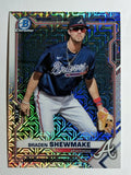2021 Bowman Chrome Mega Box Prospects Refractors #BCP162 Braden Shewmake