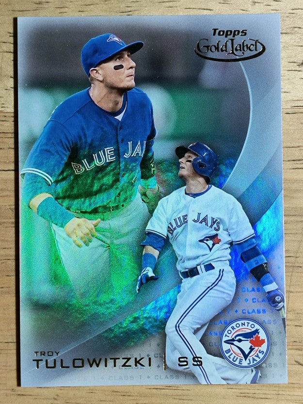 2016 Topps Gold Label Class 1 #12 Troy Tulowitzki