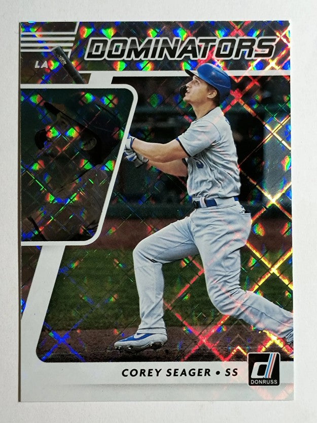2021 Donruss Dominators Diamond #12 Corey Seager
