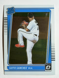 2021 Donruss Optic #34 Sixto Sanchez RR RC