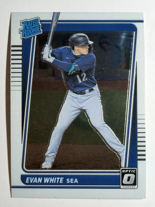 2021 Donruss Optic #60 Evan White RR RC