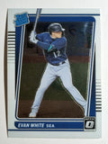 2021 Donruss Optic #60 Evan White RR RC