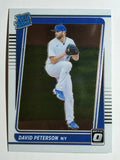 2021 Donruss Optic #61 David Peterson RR RC
