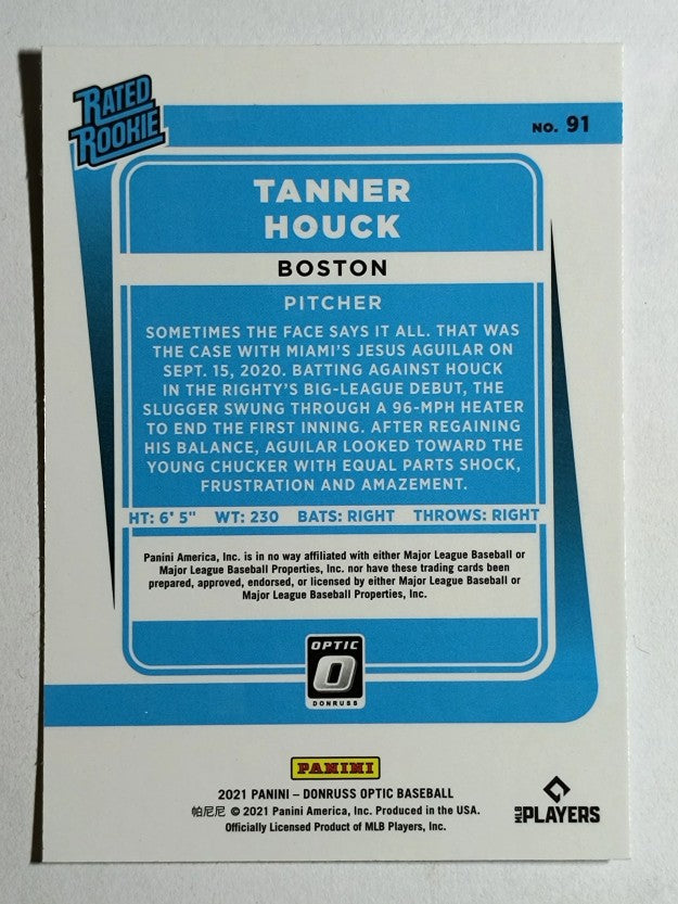 2021 Donruss Optic #91 Tanner Houck RR RC