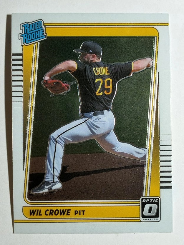 2021 Donruss Optic #94 Wil Crowe RR RC