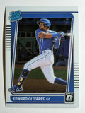 2021 Donruss Optic #97 Edward Olivares RR RC