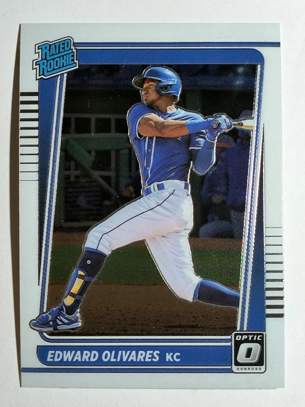2021 Donruss Optic #97 Edward Olivares RR RC