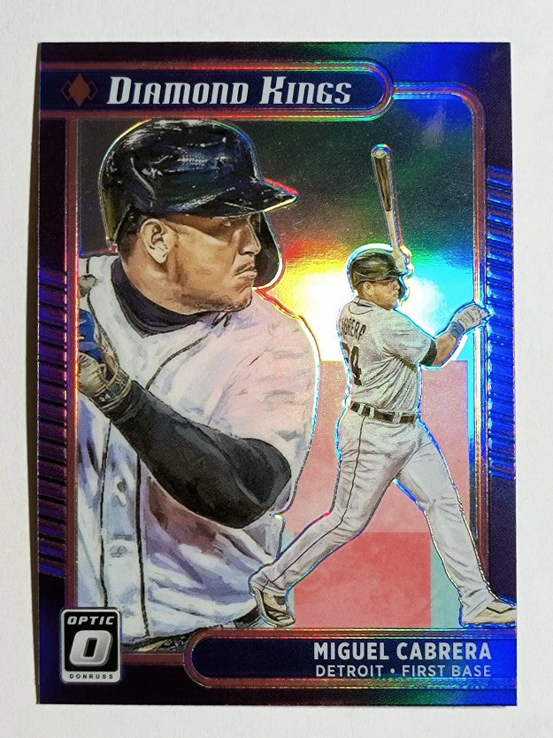 2021 Donruss Optic Holo #10 Miguel Cabrera DK