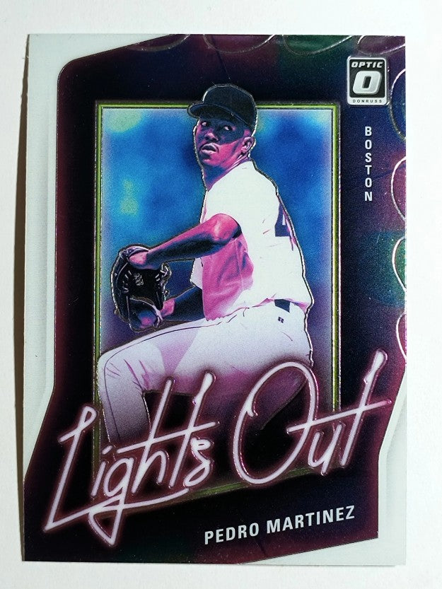 2021 Donruss Optic Lights Out #5 Pedro Martinez