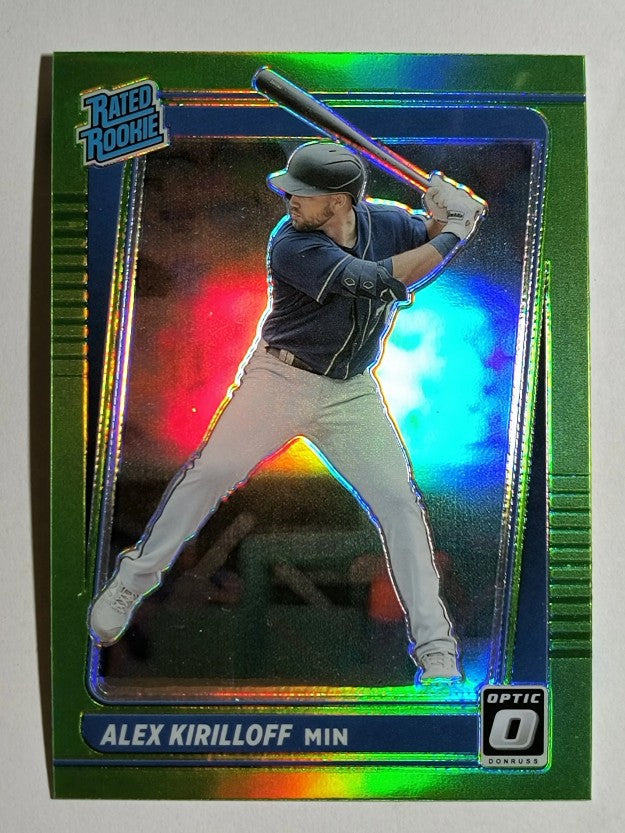 2021 Donruss Optic Lime Green #40 Alex Kirilloff RR