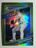 2021 Donruss Optic Lime Green #107 Noah Syndergaard