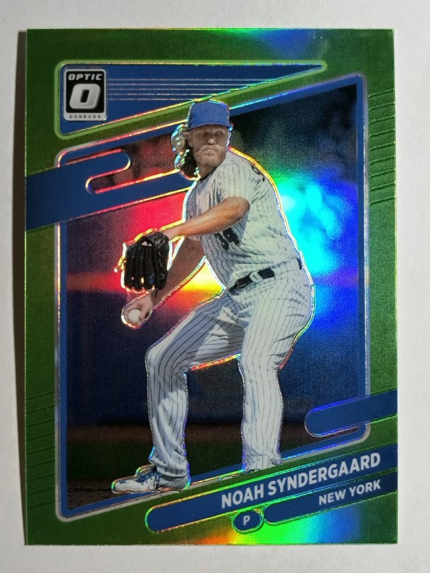 2021 Donruss Optic Lime Green #107 Noah Syndergaard