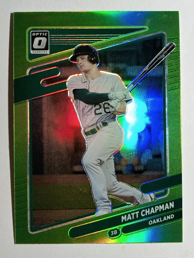 2021 Donruss Optic Lime Green #173 Matt Chapman