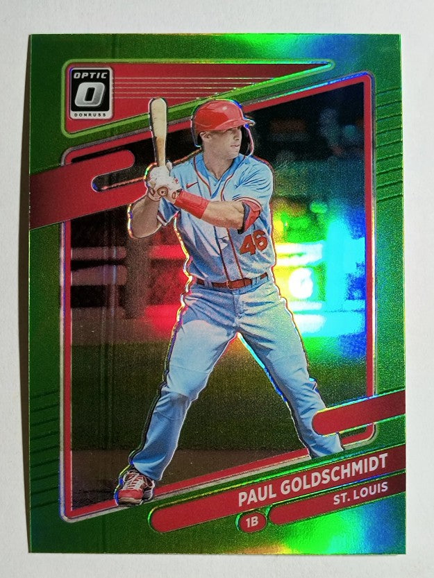 2021 Donruss Optic Lime Green #194 Paul Goldschmidt