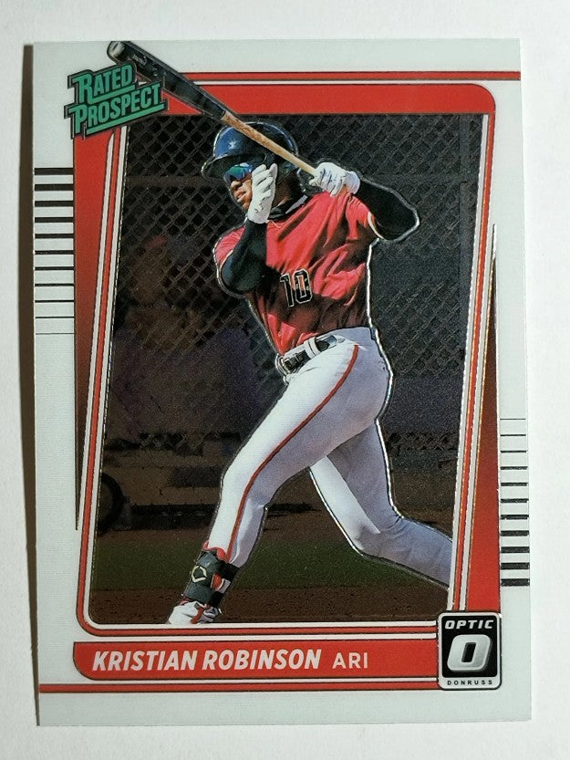 2021 Donruss Optic Rated Prospects #8 Kristian Robinson