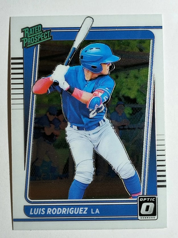 2021 Donruss Optic Rated Prospects #18 Luis Rodriguez