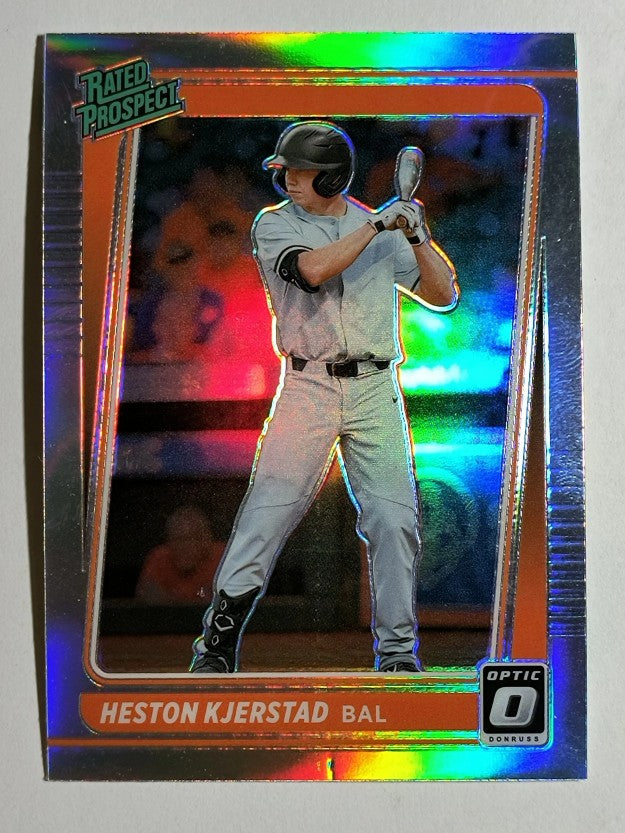 2021 Donruss Optic Rated Prospects Holo #15 Heston Kjerstad