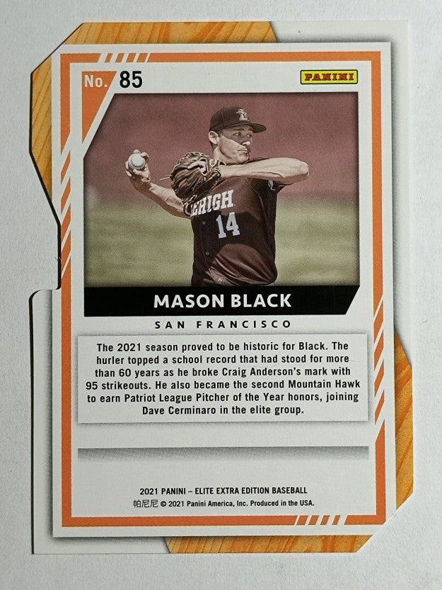 2021 Elite Extra Edition #85 Mason Black