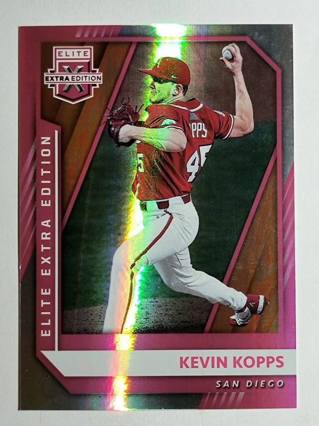 2021 Elite Extra Edition Pink #99 Kevin Kopps