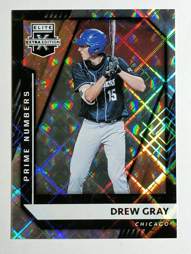 2021 Elite Extra Edition Prime Numbers A #93 Drew Gray/190