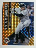 2021 Panini Mosaic All-Time Greats Mosaic Reactive Orange #11 Alex Rodriguez