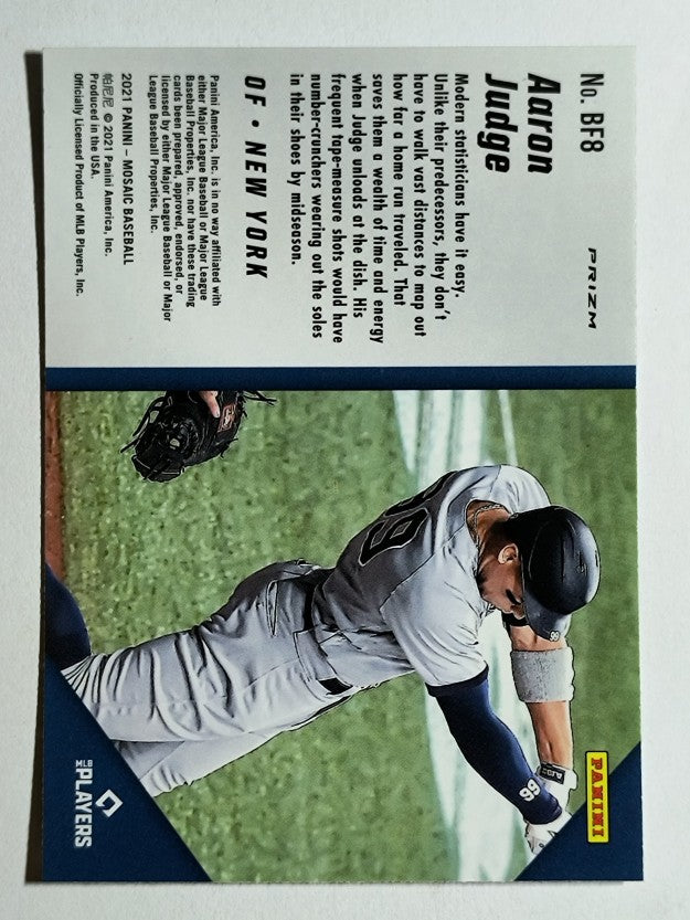 2021 Panini Mosaic Big Fly Mosaic #8 Aaron Judge