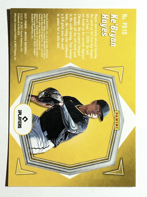 2021 Panini Mosaic Debuts #10 Ke'Bryan Hayes