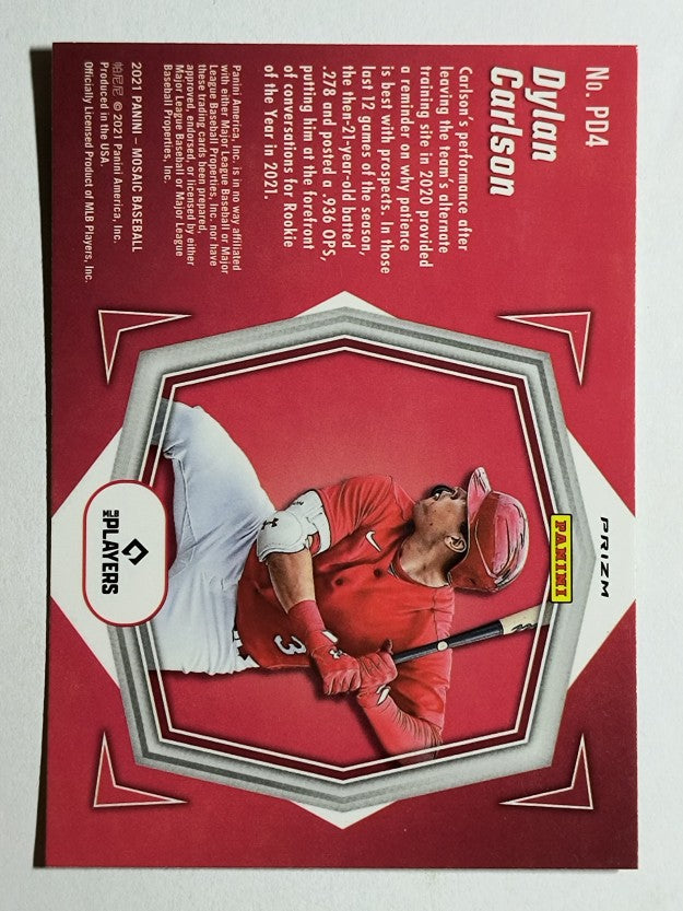 2021 Panini Mosaic Debuts Mosaic #4 Dylan Carlson